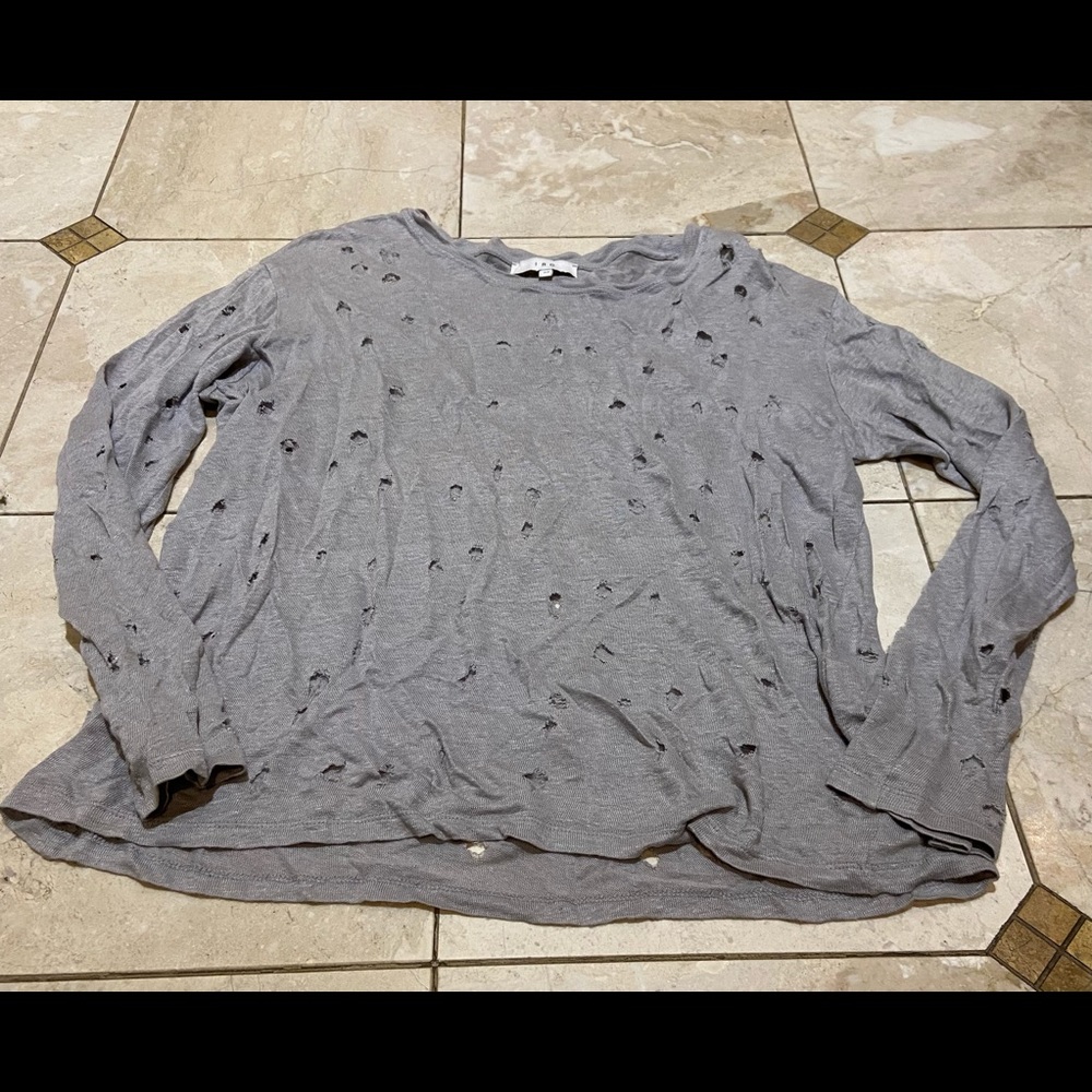 Iro distressed shirt
